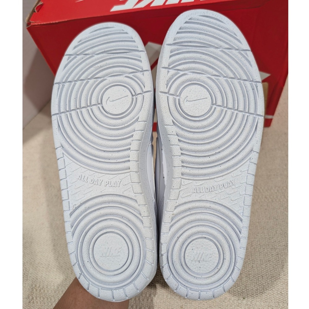 Nike Court Borough Low Recraft GS White Sneakers DV5456-106 Mens 6.5Y Womens 8 - Picture 6 of 13